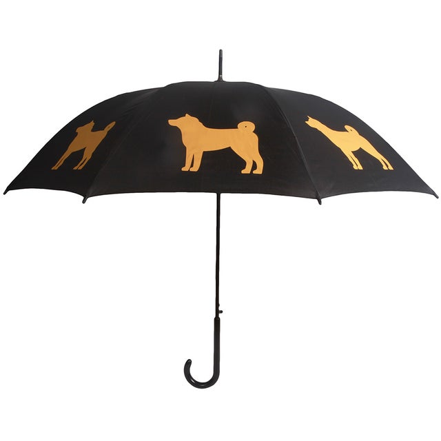 Golden clearance retriever umbrella